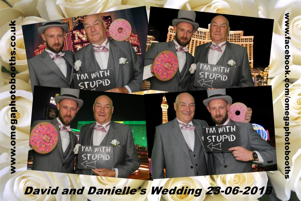 David & Danielle's Wedding | View more photos from the event at gallery.omegaphotobooths.co.uk/u/Omega-Photobooths/David-Danielles-Wedding